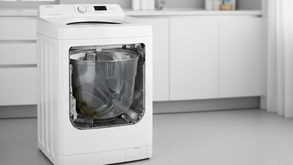 洗濯機内部のカビ