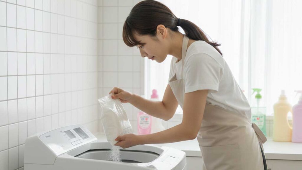 洗濯槽クリーナーを使用する