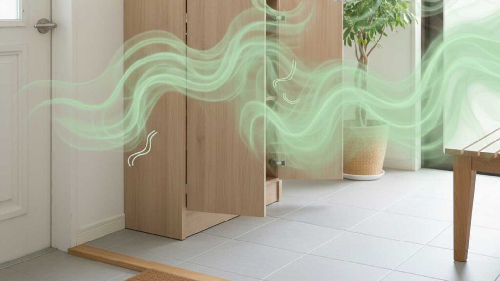 玄関がなんとなく臭う…