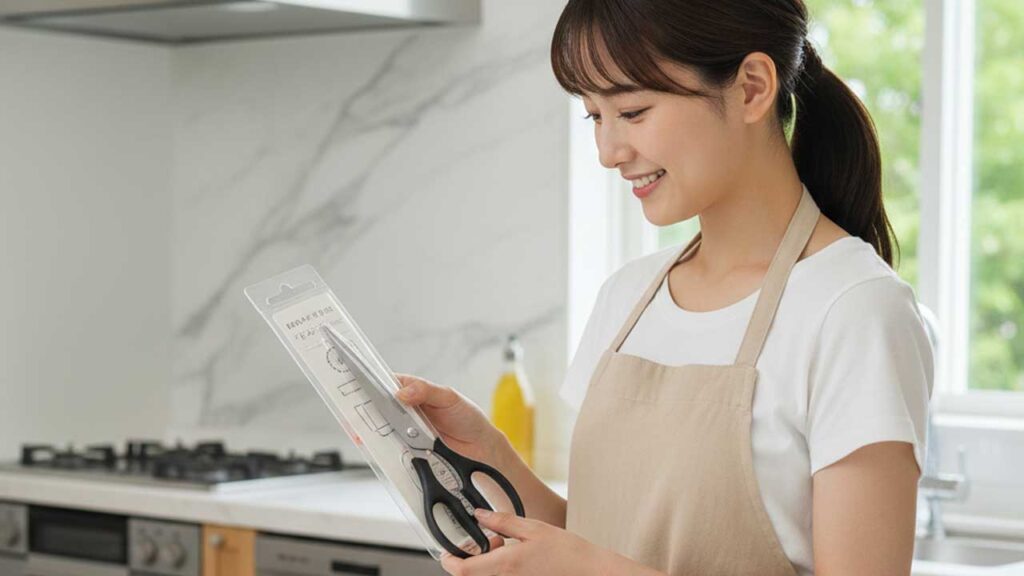 キッチンバサミを交換する