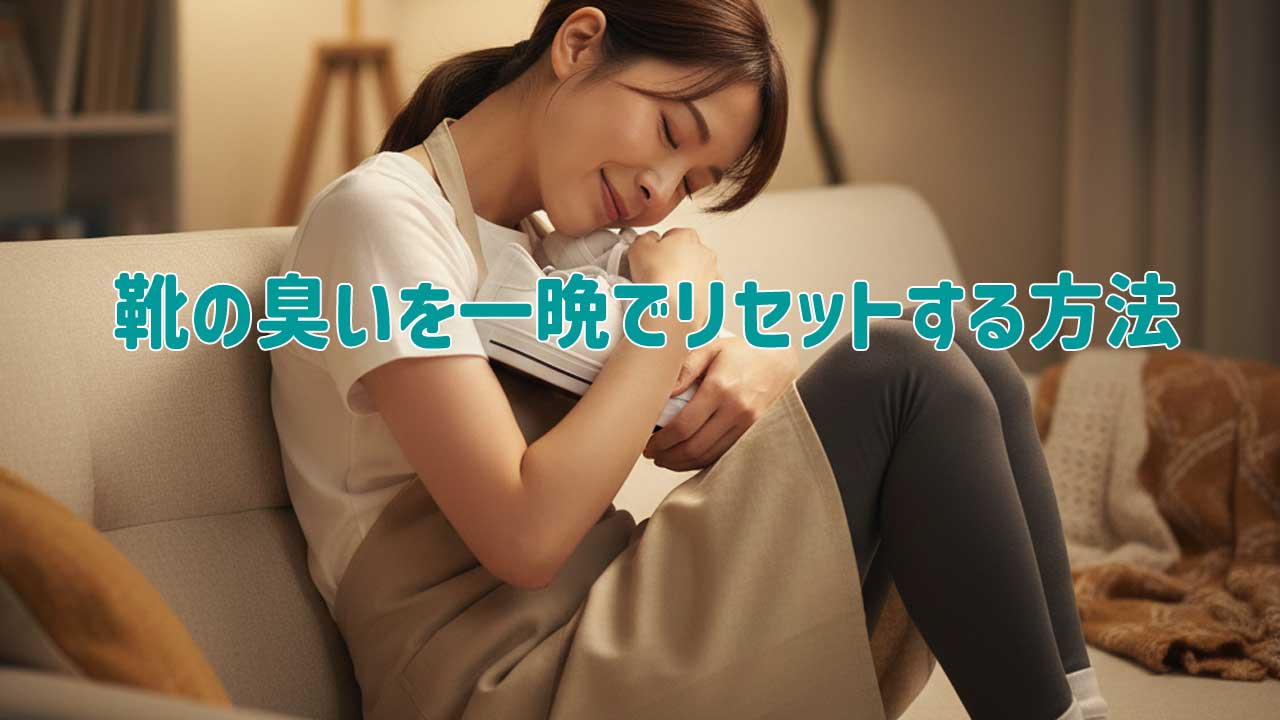 靴の臭いを一晩でリセットする方法