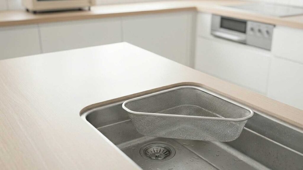 キッチンの三角コーナー