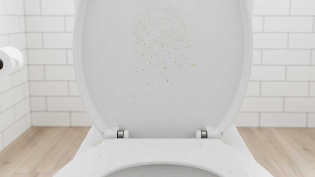 便座裏・フタの裏の汚れ