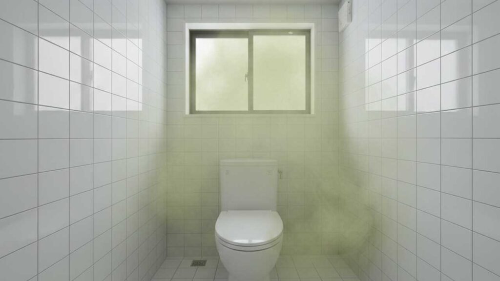 トイレにこもった臭い