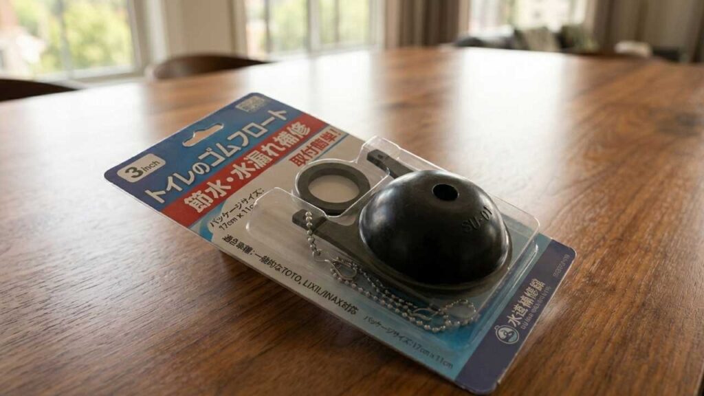 新品の交換用トイレのゴムフロート