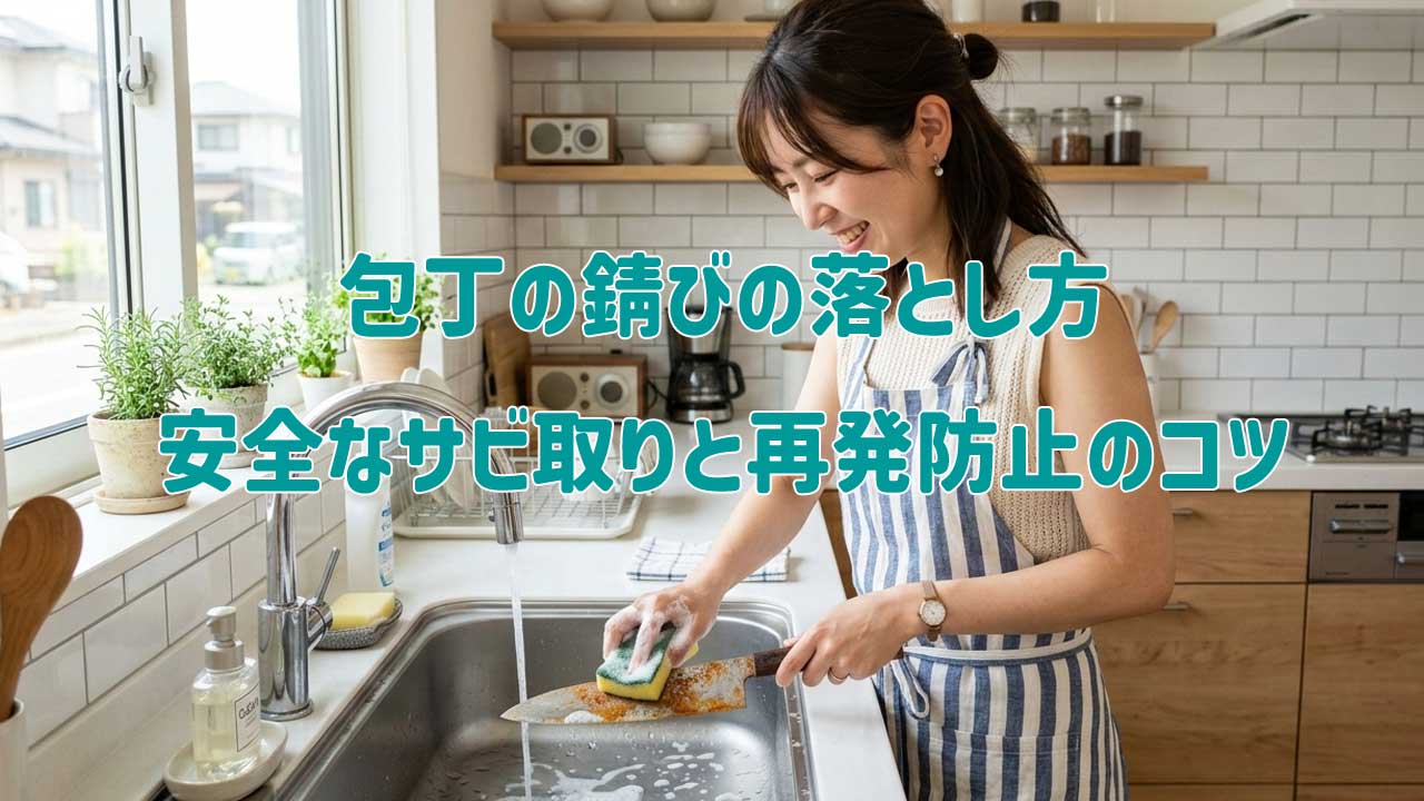 包丁の錆びの落とし方｜自宅でできる安全なサビ取りと再発防止のコツ を選択 包丁の錆びの落とし方｜自宅でできる安全なサビ取りと再発防止のコツ