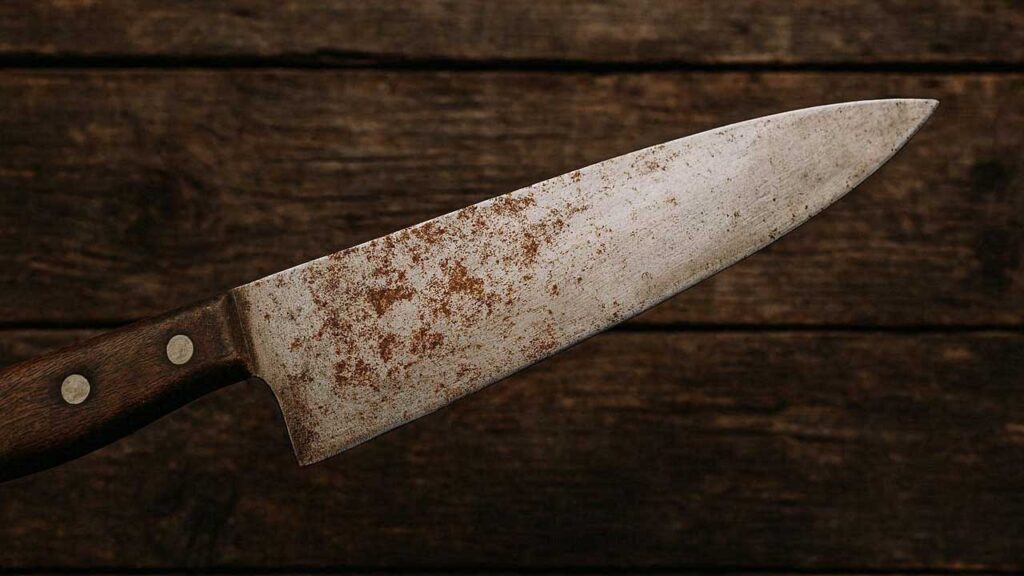 錆びた包丁
